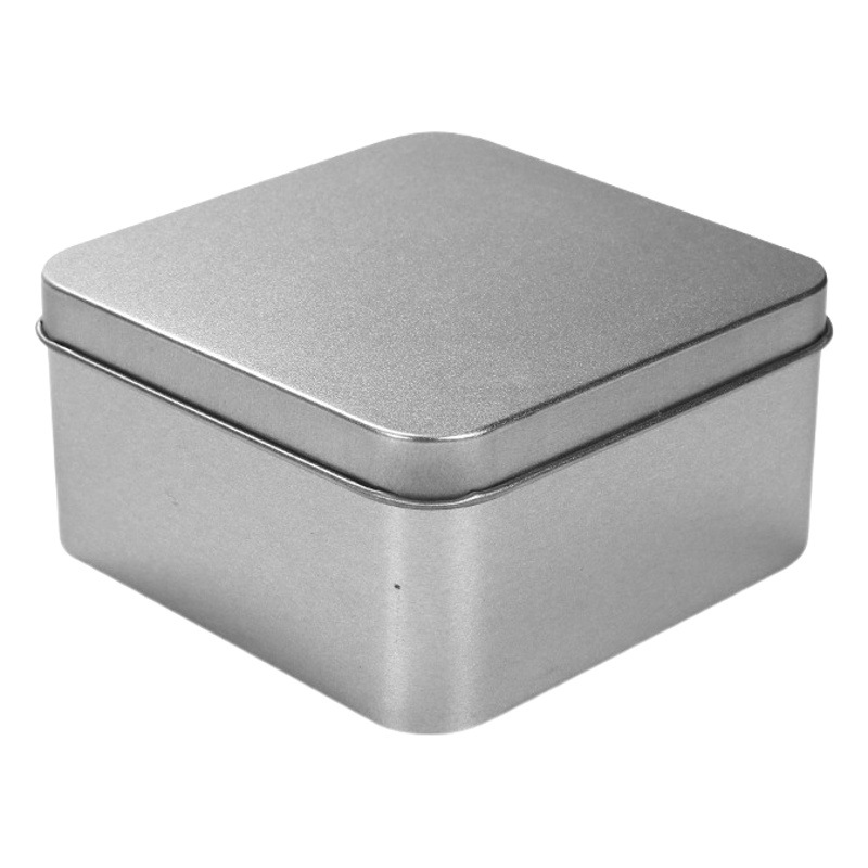 9X9 Frosted Square Tin Box Wedding Gift, 48-Hour Delivery from Yunnan Tin Can Factory, Frosted Square Tin Box
