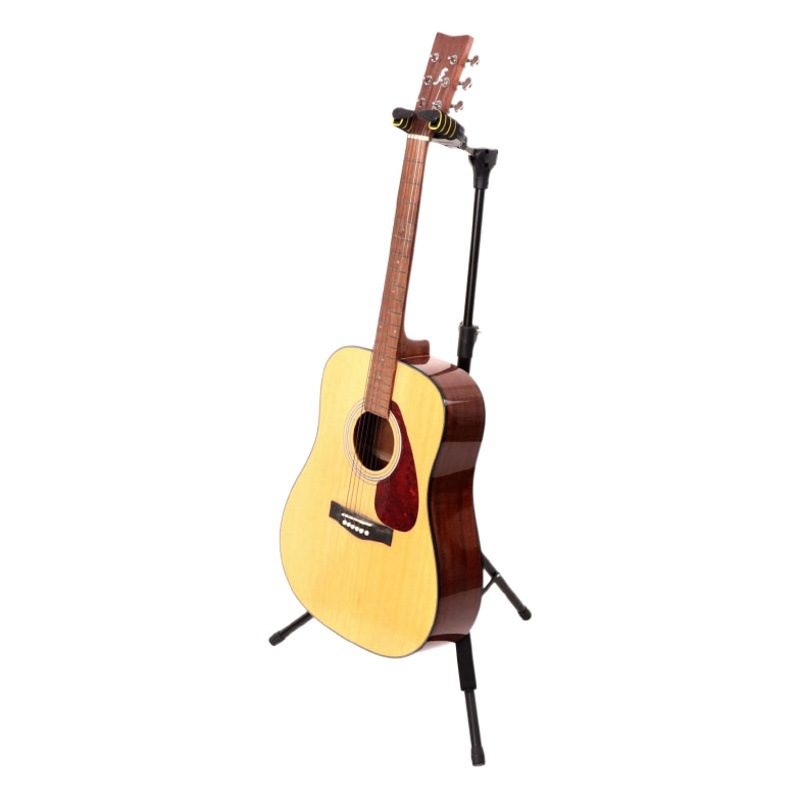 Folding Self-locking Vertical Guitar Stand Electric Guitar Acoustic Guitar Folk Classical Music Stand Display Stand Hanger Accessories