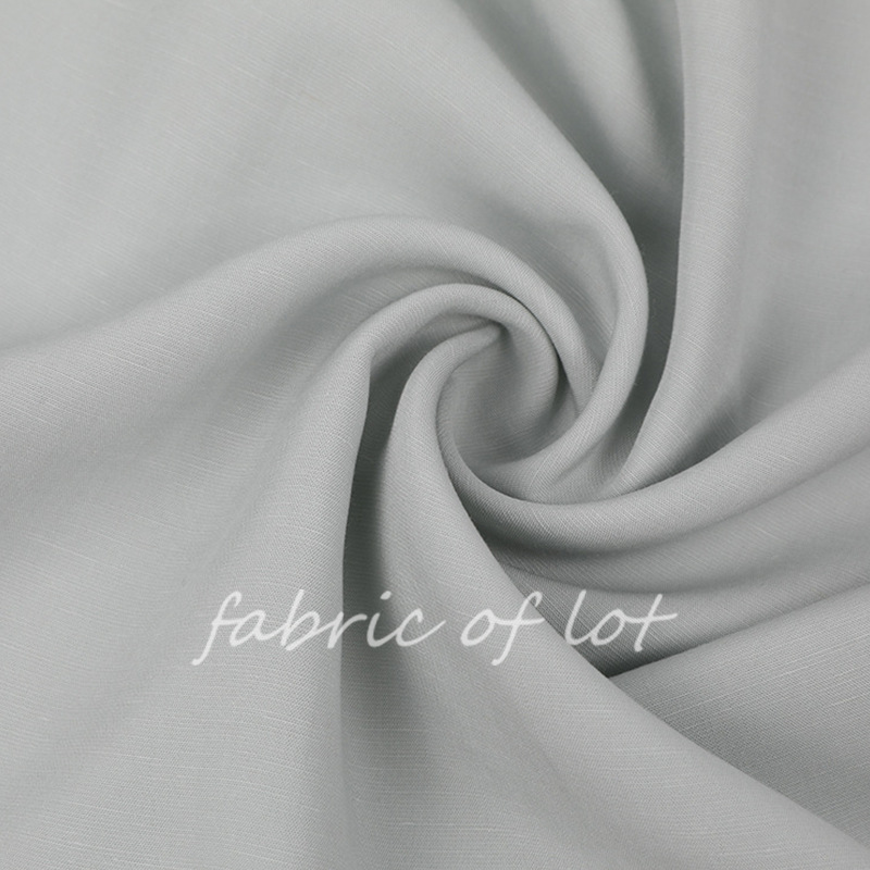 Spot lyocell hemp fabric spring and summer women's shirt fabric light breathable dress fabric 16310