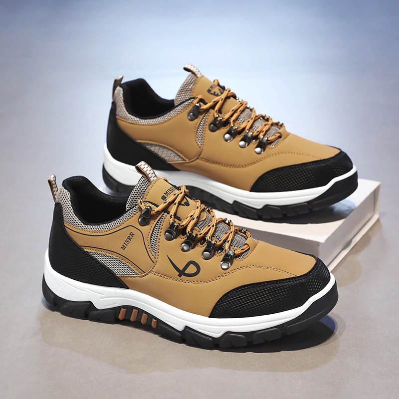 Foreign Trade Large Size Hot Selling Casual Shoes 2025 Spring New Men's Shoes European and American Fashion Men's Outdoor Hiking Shoes
