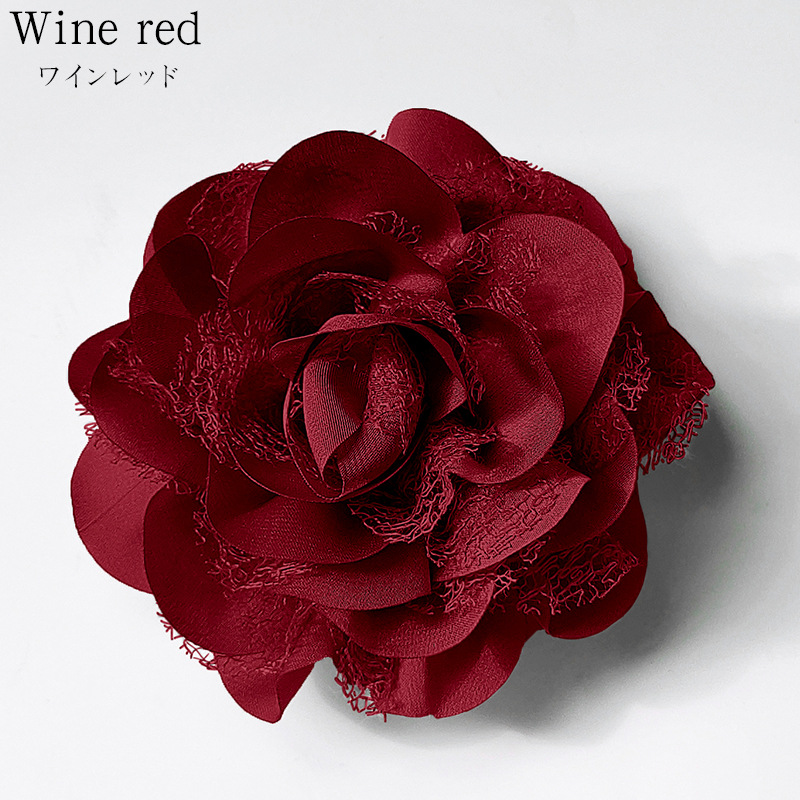 Picture of cuiying cuiying New Clothing Matching Jewelry Cross-section Lace Flower Hairpin All-match Shawl Chest H005