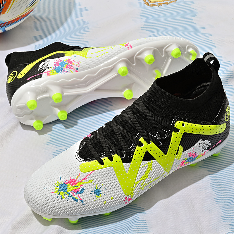 Picture of Messi New Assassin 15 Breathable Adult Children Football Shoes Male Students Spike AG Broken Nail TF Training Shoes for Men and Women