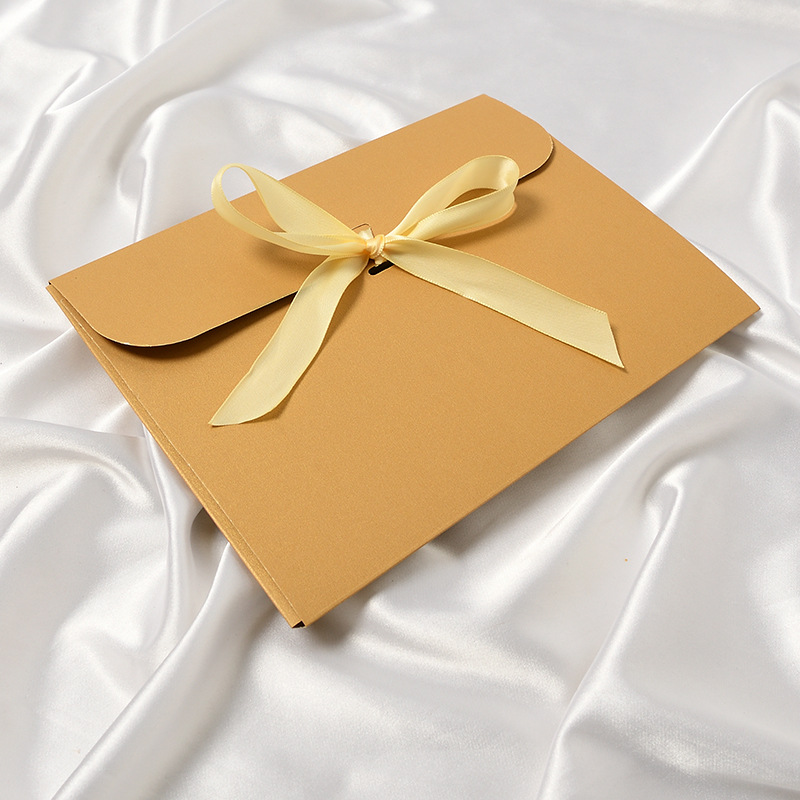 Picture of Scarf Scarf Gift Box Envelope Shape Bow Boutique Gift Box Gift Box Packaging Tie Paper Box