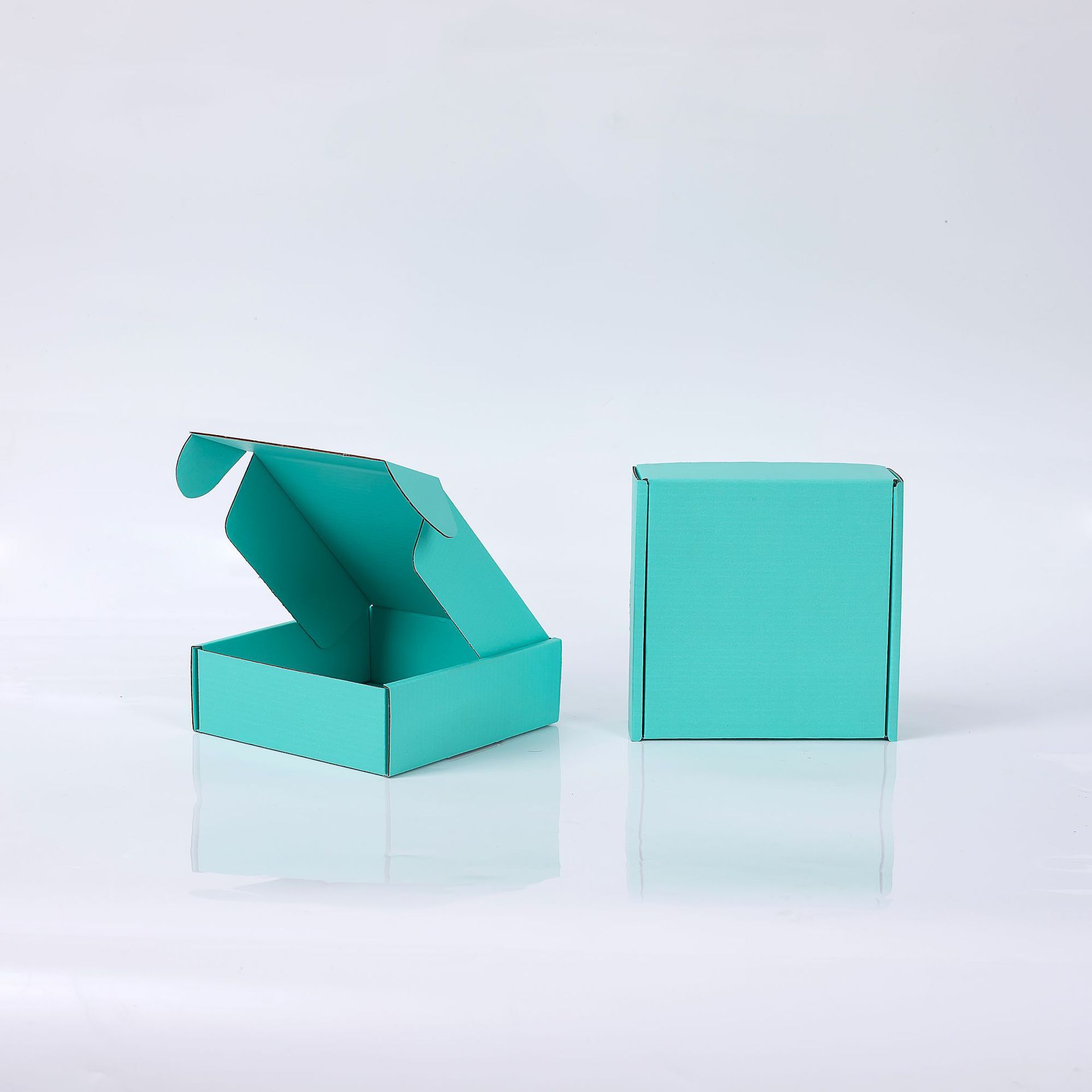 Picture of Sundate Hard Color Airplane Box Ready-Made Jewelry Box Wearable Square Jewelry Box Gift Box Express Packaging Box
