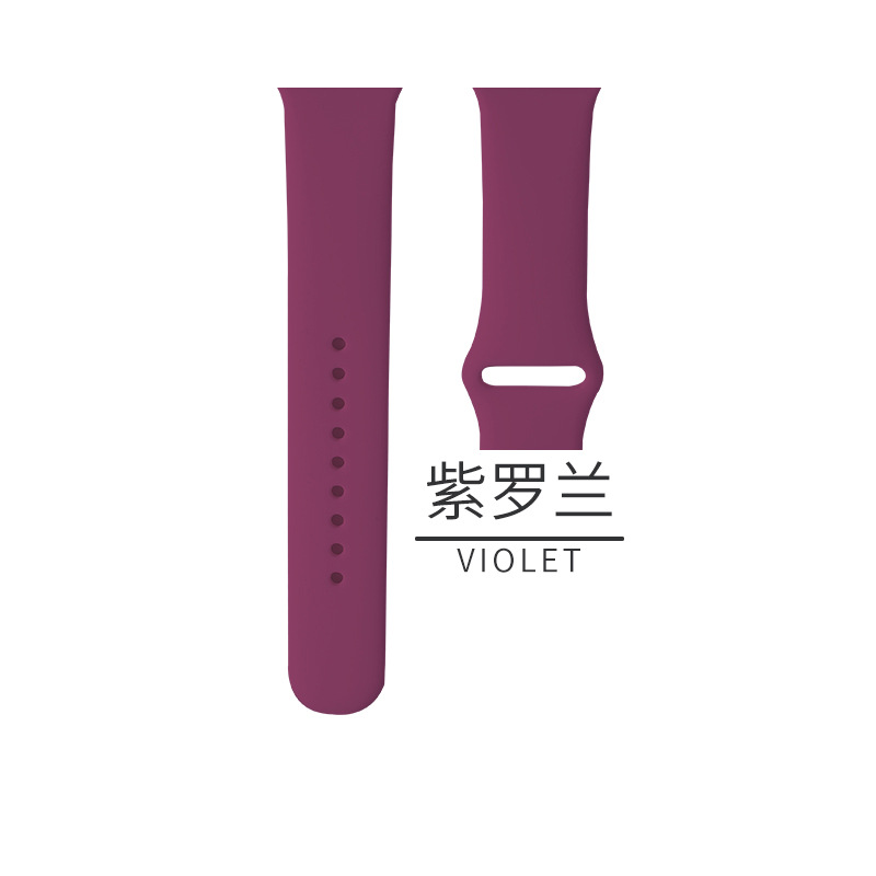 Picture of For AppleWatch Apple Silicone Strap iwatch1-9/SE Smart Watch Classic Sport Strap