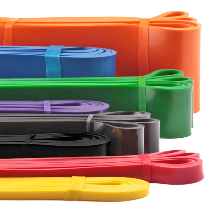 LaTeX 2080 yoga elastic tension device fitness pull-up weight-bearing auxiliary resistance band tension ring in stock