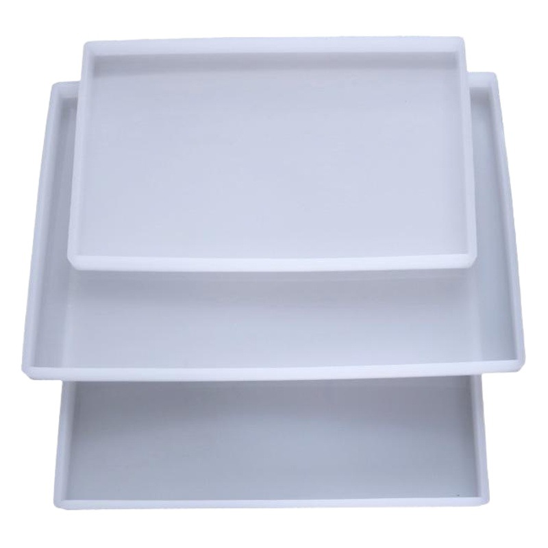 Triumphant diy crystal silicone mold large size pendulum pressure clay plate large square Square