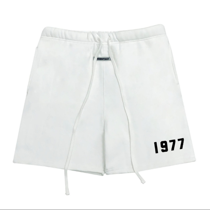 Picture of European and American GOD Shorts Men's High Street Trend Season 8 1977 Line 22S Retro Loose Sports Casual Shorts