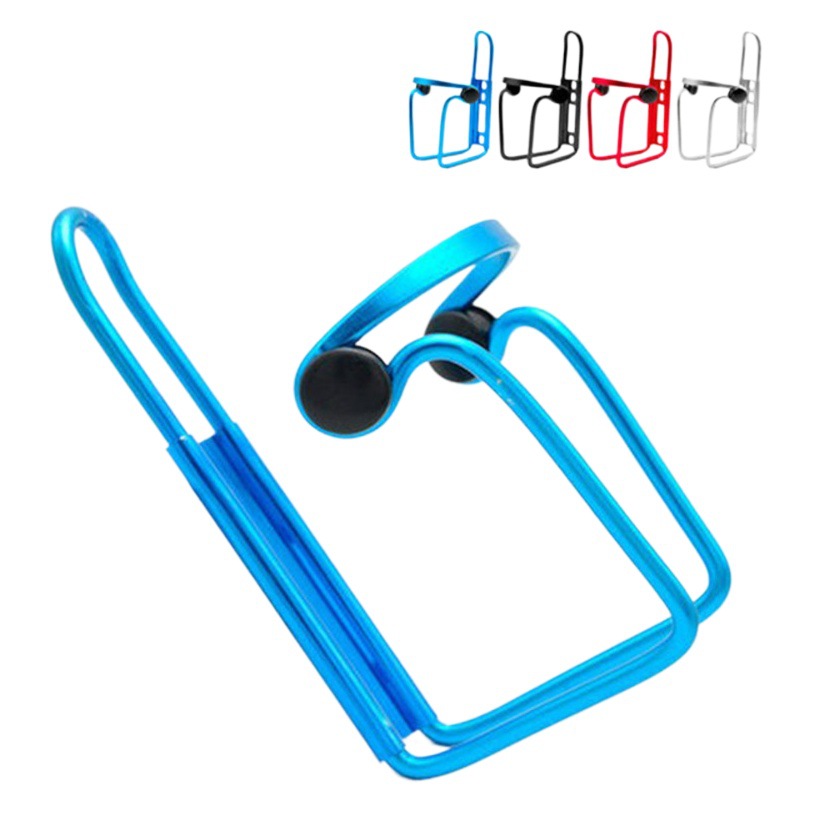 Double Bead Water Kettle Rack Bicycle Water Cup Rack Aluminum Alloy Integrated Water Kettle Rack Water Bottle Rack Riding Equipment