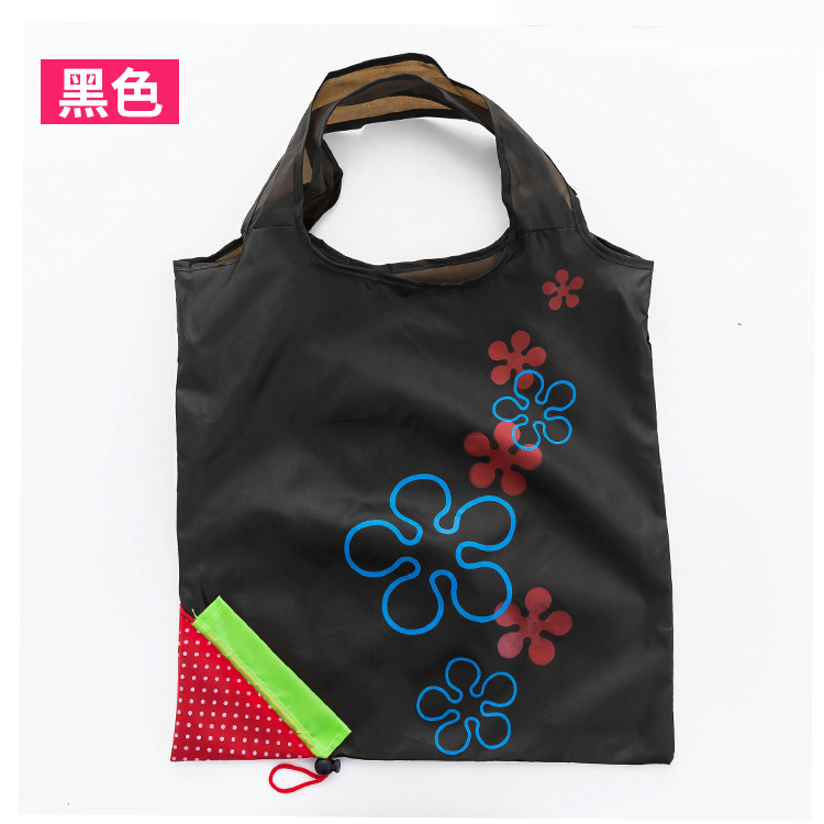 Picture of Creative Foldable Strawberry Bag Household Portable Polyester Shopping Bag Printable Advertising logo