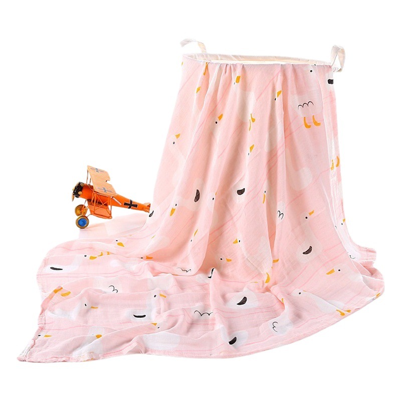 Bainard Towel Foreign Trade Bamboo Cotton Newborn Swaddle Wrap Gauze Bath Towel Baby Cover Towel Infant Bath Towel
