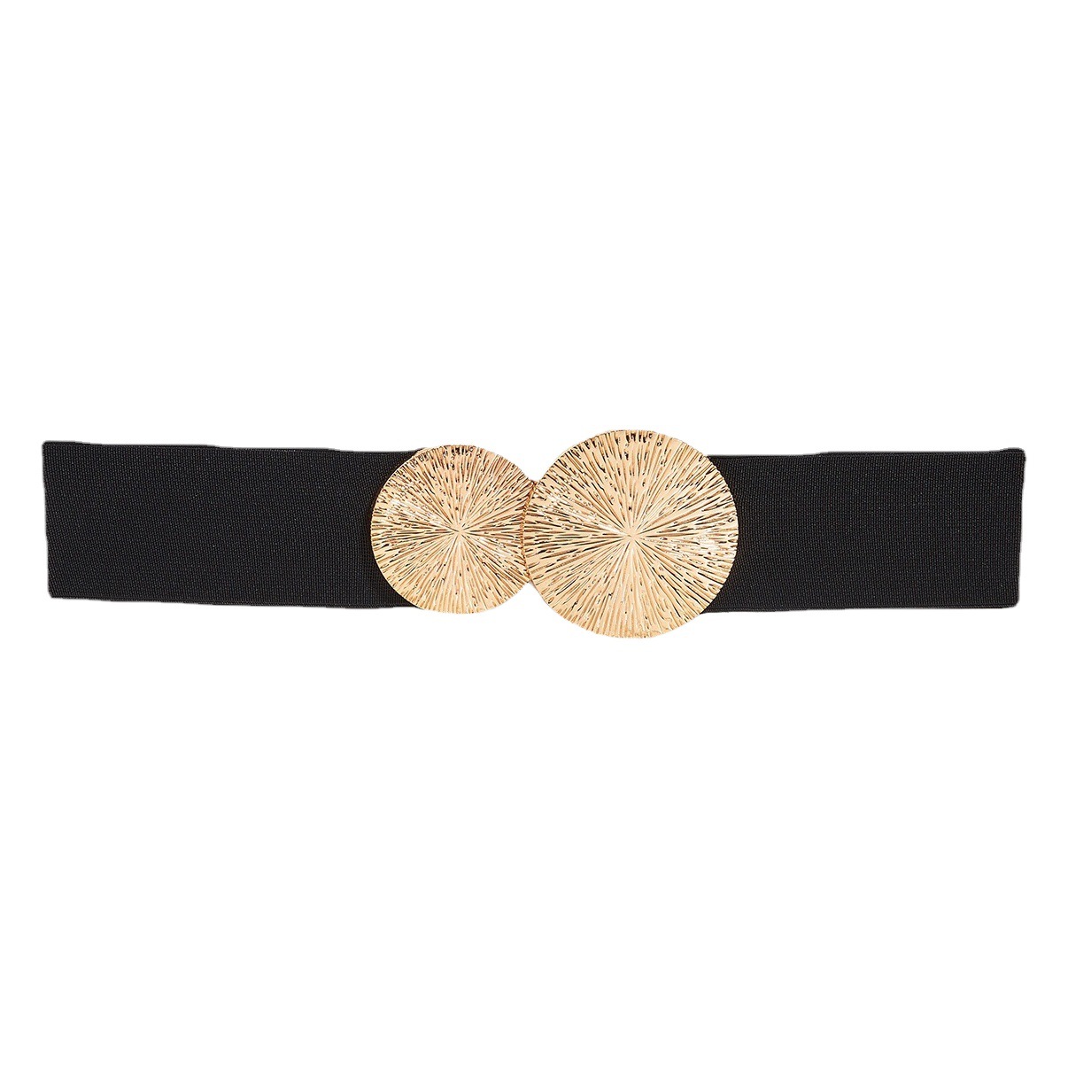 Trendy Brand European and American Style Belt Women's Decorative Coat Matching Dress Belt Tight Waist Suit Elastic Elastic Waist Cover Wide