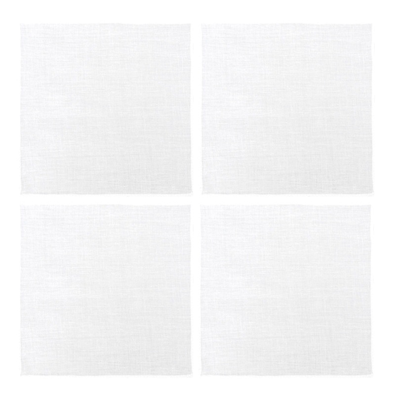 Tie-dyed waxed 32 pure cotton white handkerchief kindergarten handmade DIY tuodyed tie-dyed cloth embroidery square scarf wholesale