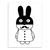 Picture of Photo Frame Core Custom Nordic Simple Fresh Black and White Animal Children's Room Decorative Cloth Painting Hanging Poster