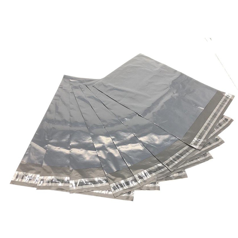 Recycled Gray-Black Courier Bags 32*43 E-Commerce Clothing Package Mail Bags Waterproof Large Plastic Cross-Border