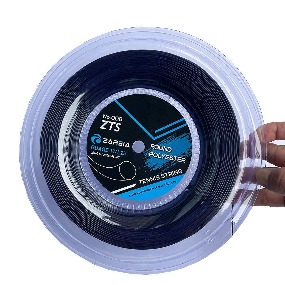 Picture of ZARSIA 4G Polyester round Polyester tennis racket line hard line tennis training line 200 m