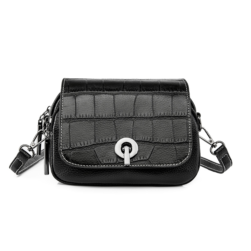 Picture of Genuine Leather Fashion Mother Bag Mobile Phone Bag New Mini Crossbody Bag Women's High-end Shoulder Bag Large Capacity Women's Bag