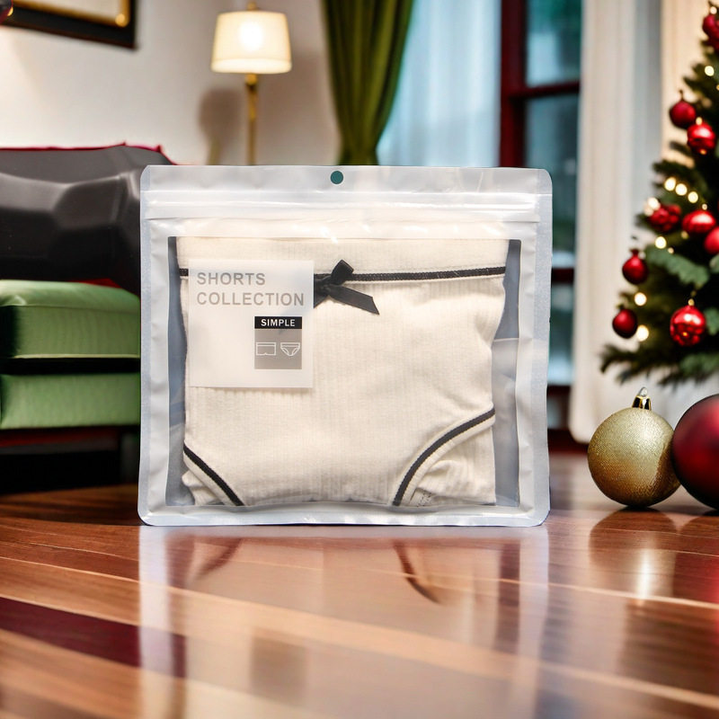 Underwear Packaging Bag Men's Underwear Women's Underwear Ziplock Bag Briefs Panties Boxer Panties Bag