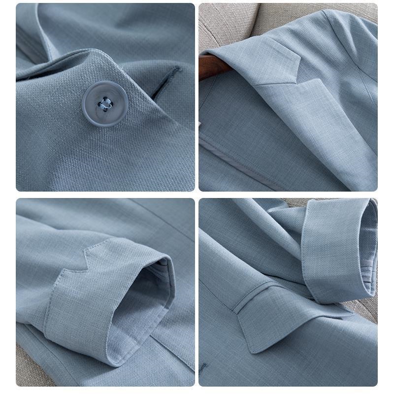 Picture of Small Suit Jacket Women's Three-Quarter Sleeve Spring and Summer New Korean Style Slim Fit Suit Women's Top