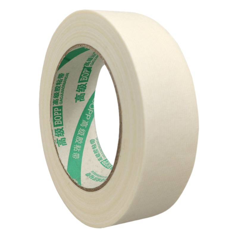 High-stick masking tape wholesale exterior wall paint decoration sewing art color color masking tape paper