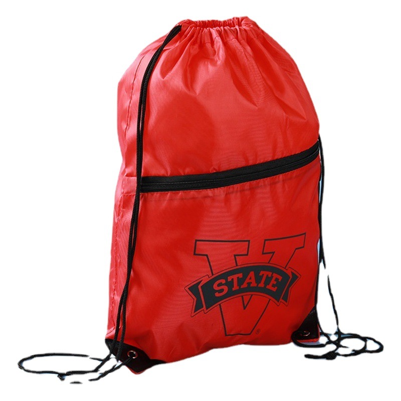Polyester Drawstring Bag Nylon Drawstring Bag Large Outdoor Storage Bag Paper-Plastic Composite Bag Custom Printing