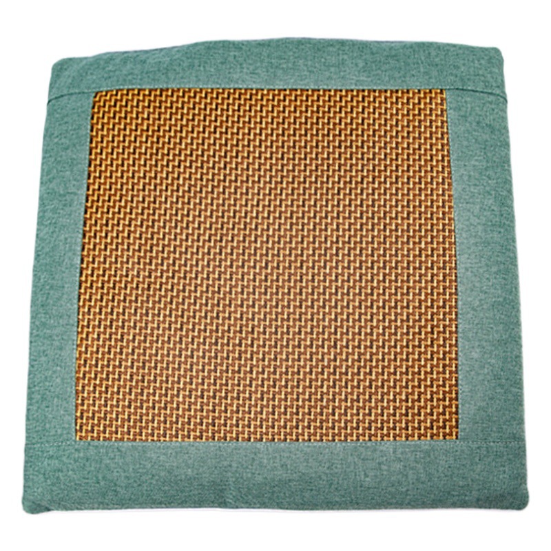 Moxa velvet cushion rattan mat summer office home long-sitting Ice Silk moxa mat summer mat car moxa cushion non-slip