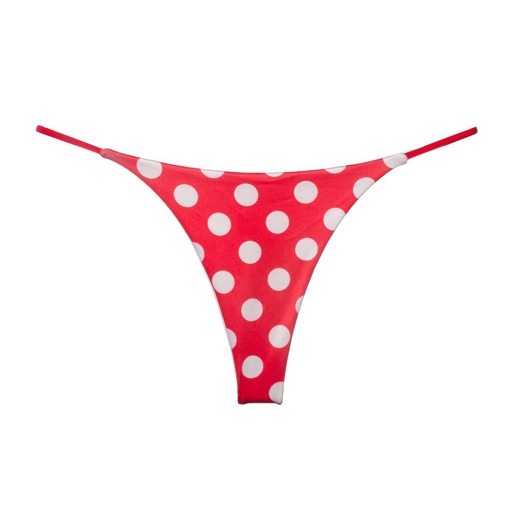 Picture of European and American foreign trade cross-border dedicated to hollow double thin thong low waist bikini sexy underwear wholesale generation