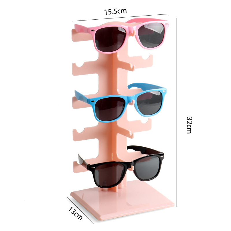 Picture of Ready-Made Glasses Store Counter Glasses Storage Box Sunglasses Storage Box Dust-Proof Transparent Drawer Storage Box