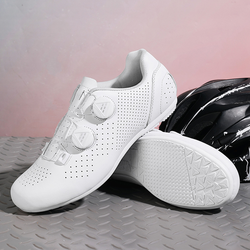 Cross-border foreign trade bicycle shoes cycling shoes men and women road bike lock shoes mountain bike booster shoes hard bottom wholesale