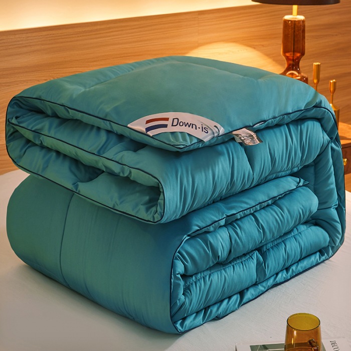 Picture of New fiber quilt thickened warm gift quilt spring and autumn quilt feather silk quilt winter quilt thick quilt core group purchase cross-border wholesale