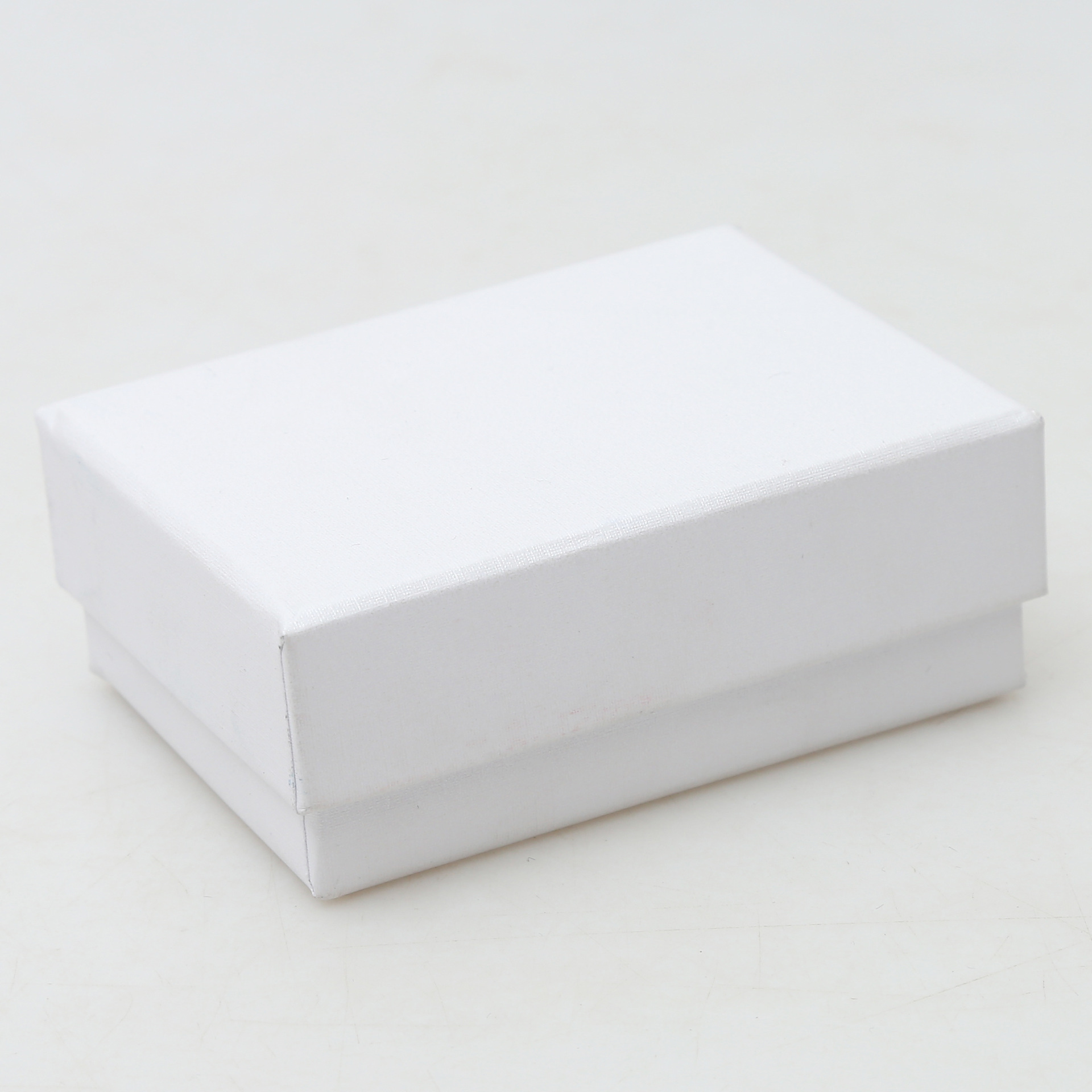 Picture of Ready-Made Kraft Paper Box Black Jewelry Necklace Ring Earring Box Bracelet Packaging Box Lid and Base Jewelry Box