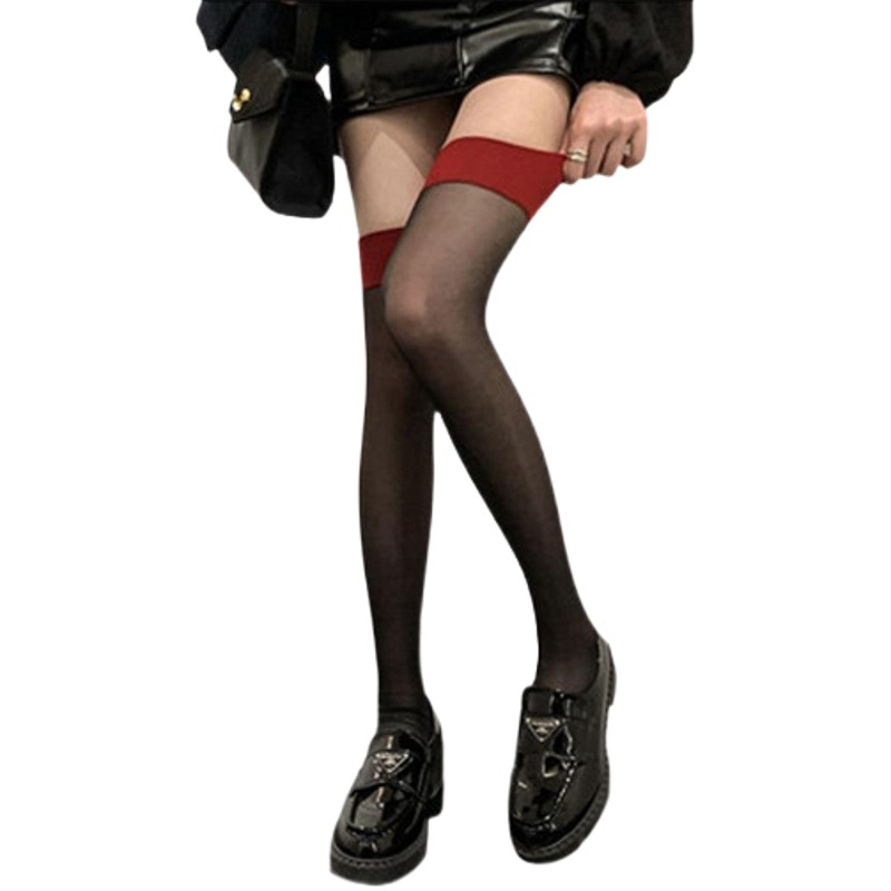 Pantyhose Wholesale Letter Stockings Black Stockings Fishnet Stockings Summer Sexy Breathable Jacquard Black White Bow Stockings