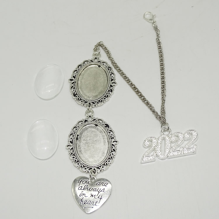 Picture of Manufacturer in Stock Time Gem holder pendant foreign trade wedding brooch DIY gem Holder Photo Pearl Pendant