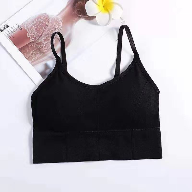Picture of Hot sale big u beauty back 646 beauty back underwear wireless bra seamless sexy anti-exposure bottoming sports vest