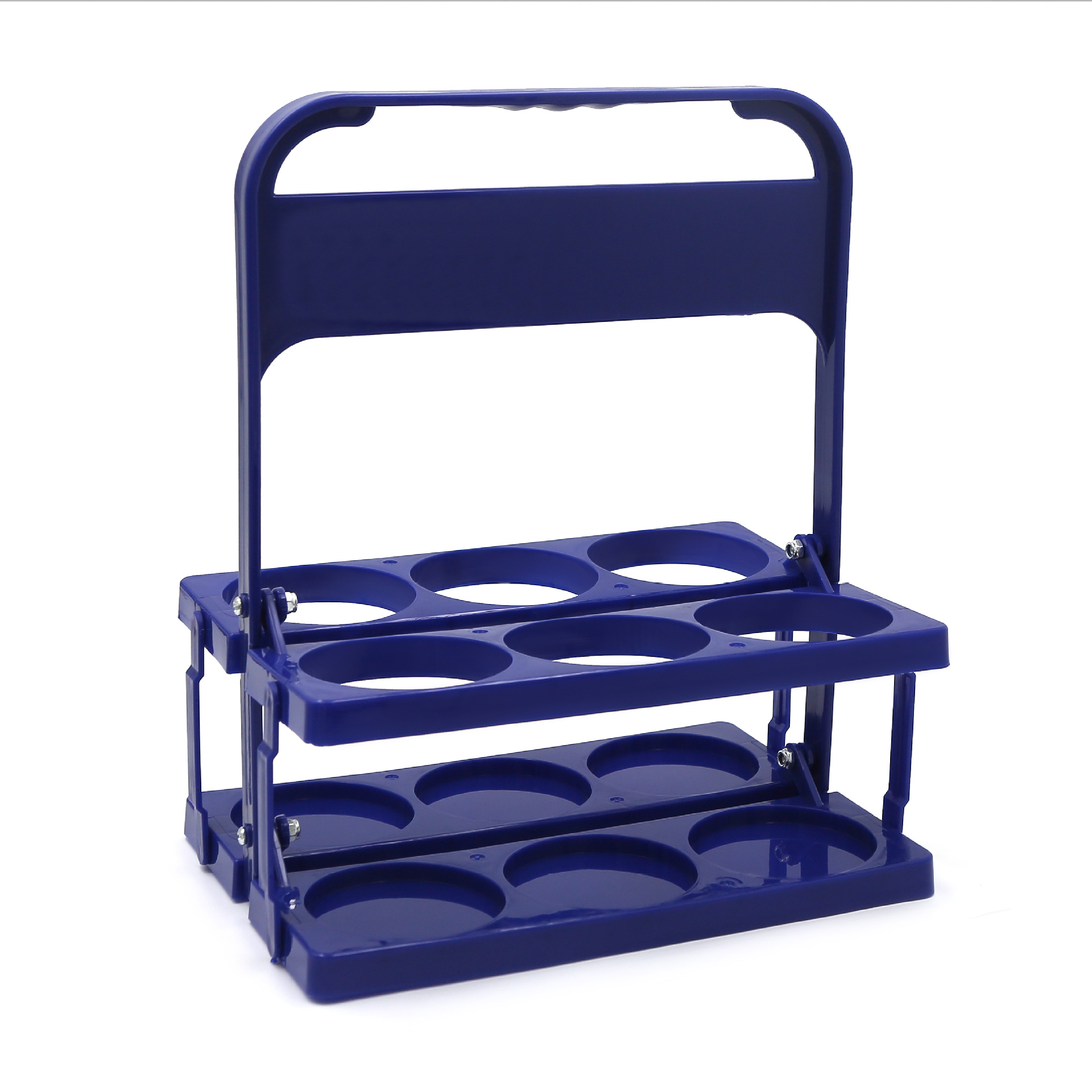 Picture of Foldable Plastic Beer Basket Beverage Beer Holder Sport Kettle Portable Holder Beer Rack