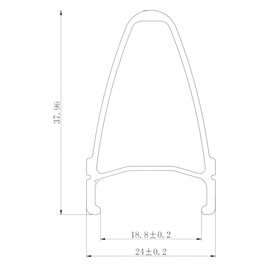 700C frame height 38mm Front 2 rear 4 Peilin road bicycle wheel set