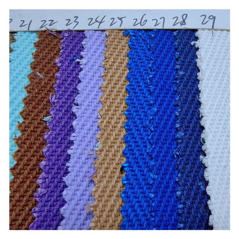 The whole process of 670 grams of double-sided twill cotton thick canvas bags shoes handbags discount extra thick twill