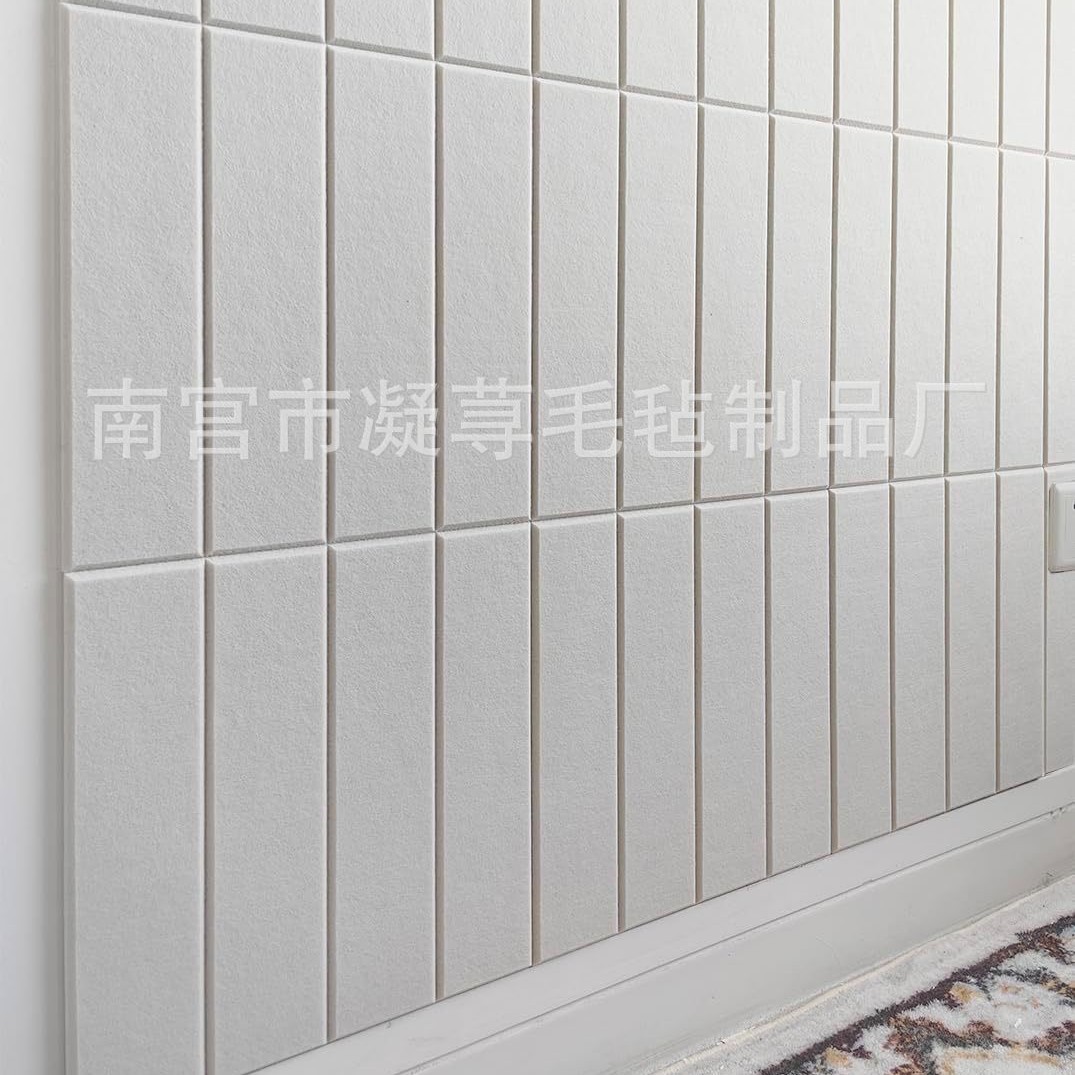 Polyester fiber sound-absorbing board felt board kindergarten felt message board decorative display board wall stickers polyester sound insulation board