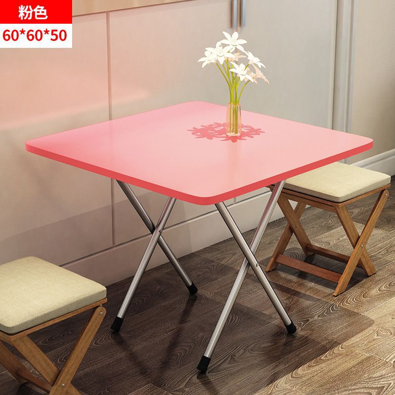 Picture of Wholesale Folding Table Dining Table Home Small Dining Table Portable Outdoor Folding Stalling Table Square Dormitory Simple