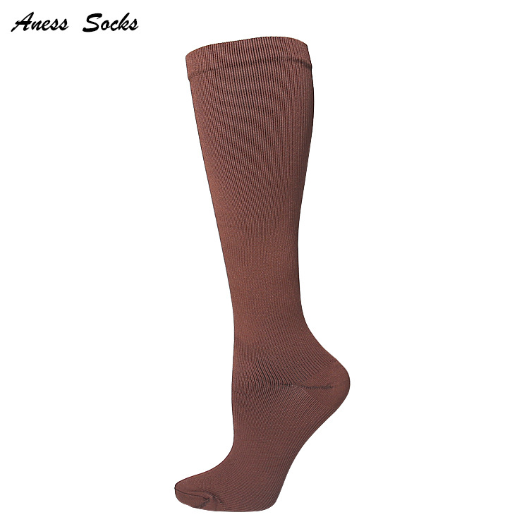 Picture of Cross-border pressure socks calf socks women's four seasons imitation nylon flat socks outdoor sports running stovepipe socks elastic socks