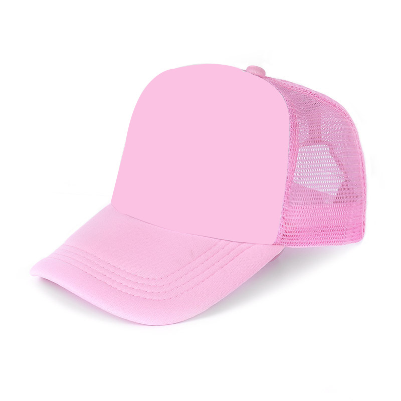 Picture of Sponge net cap printed logo blank advertising cap factory wholesale travel hat parent-child cap embroidered baseball cap