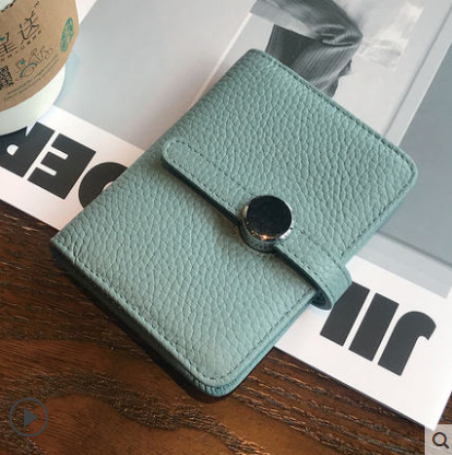 Picture of Women's compact and exquisite high-end thin new 2025 small design large capacity multi-card leather card