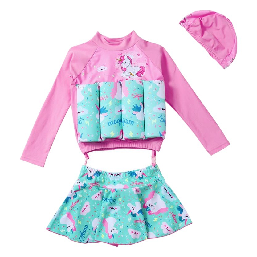 New Children's Buoyancy Swimsuit Boys' One-piece Swimsuit Baby Baby Toddler Swimsuit Hot Spring Girls' Swimsuit Women