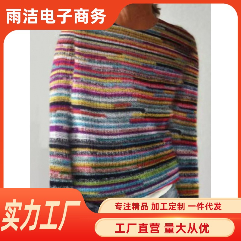 in stock 3D Printed Women's Flower Pattern Pullover Sweat Hoodless Casual Loose Long-sleeved Top Comfortable