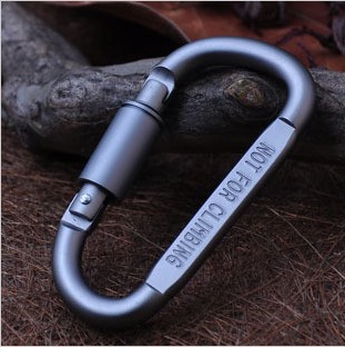 8Cmd Buckle Quick-Release Carabiner with Lock Aluminum Alloy Carabiner Quick-Release Outdoor Products Wholesale Lightweight