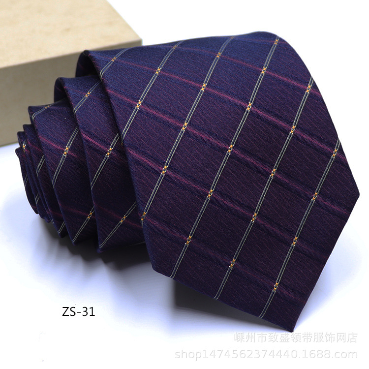 Picture of Tie Silk Silk Tie Men's Dress 8c Business Tie Factory Spot Wholesale