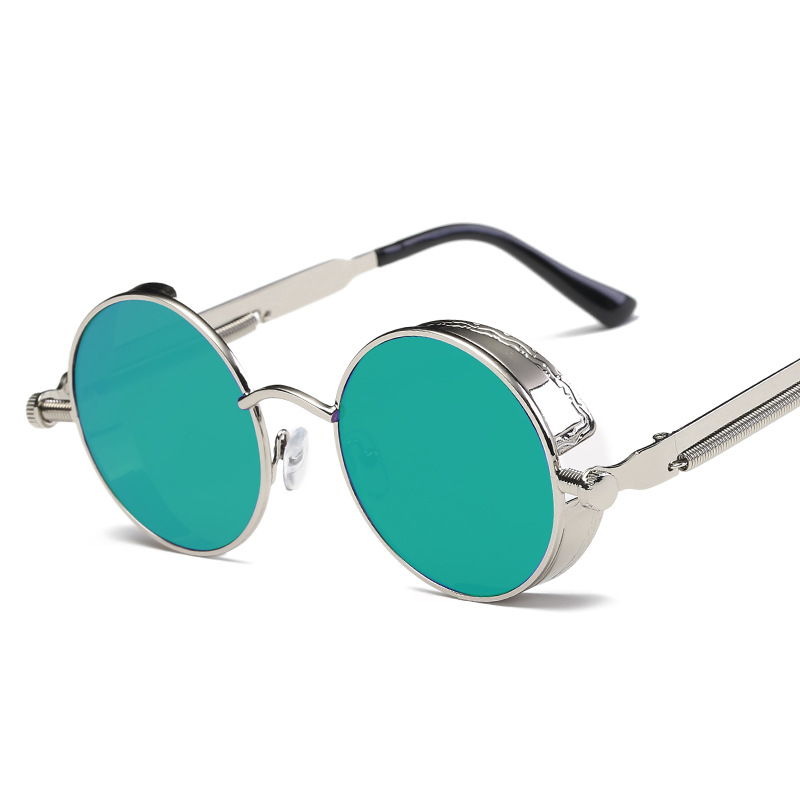 Picture of Steampunk Glasses New Fashion Round Sunglasses European and American Retro Glasses Trendyy Sunglasses for Men and Women