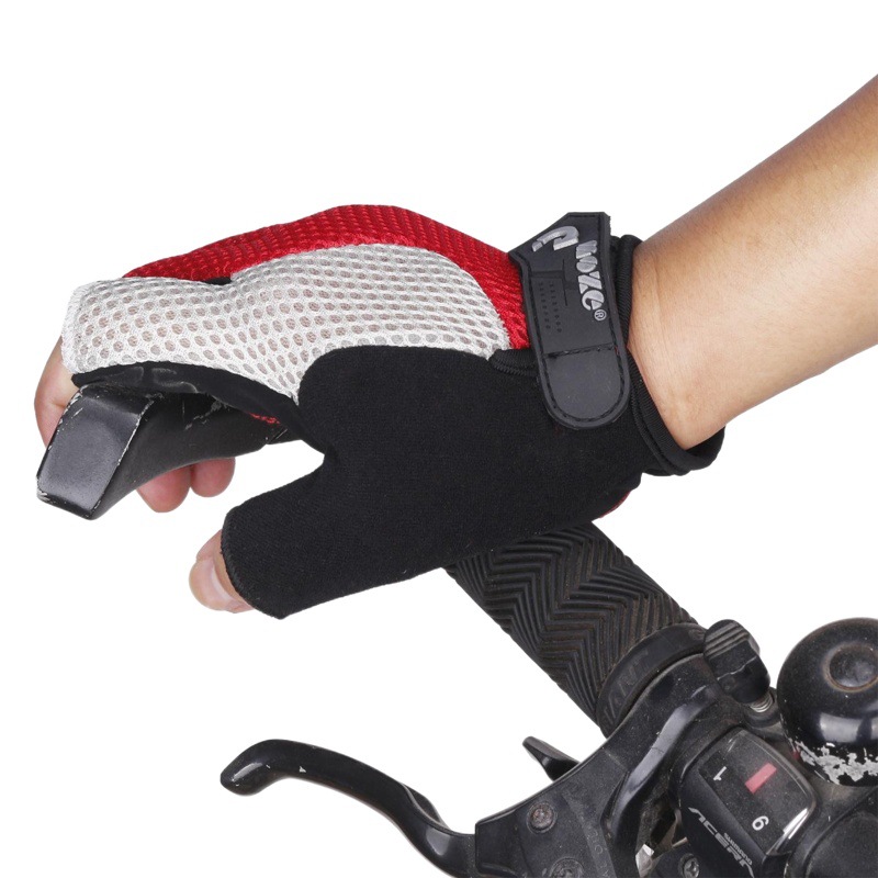 Folding Bicycle Half-Finger Gloves Riding Gloves Dead Flying Gloves Half-Finger Fitness Gloves