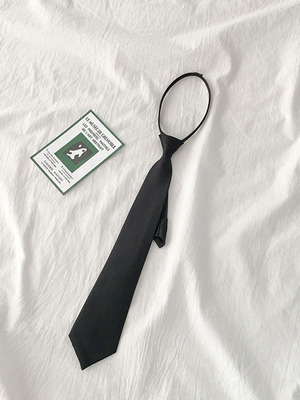 Picture of Korean style college style tie Summer 2020 new women's clothing all-match student zipper arrow type lazy bow tie fashion