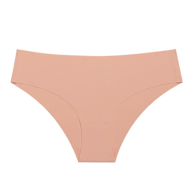 Picture of Cross-Border Seamless Ice Silk One-Piece Girls' Underwear European and American Large Size Pure Cotton Crotch Breathable Women's Briefs Wholesale